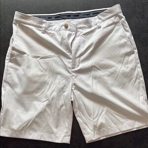 Men's White Performance Shorts